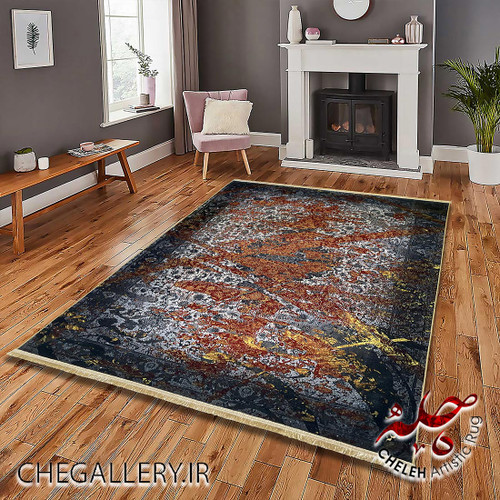 فرش تبریز چله با شعر حافظ: منم که شهره شهرم به عشق ورزیدن ، روایتی از عشق و عرفان در تار و پود هنر 322 دکور